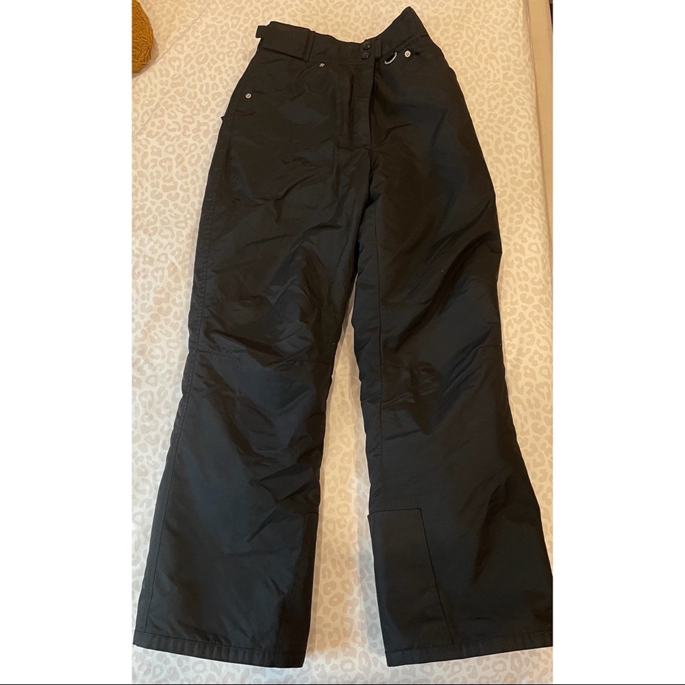 Black Snowpants women size small